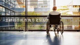 怎样用手机查询养老保险？