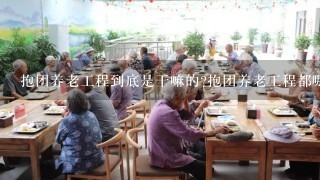 抱团养老工程到底是干嘛的?抱团养老工程都哪里有?