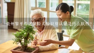 贵州黎平养老保险人脸识别认证是什么软件？
