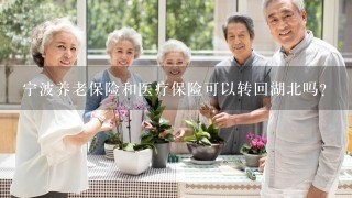 宁波养老保险和医疗保险可以转回湖北吗？