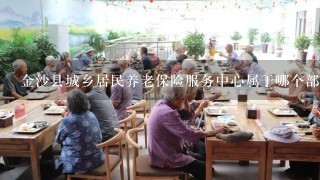 金沙县城乡居民养老保险服务中心属于哪个部门管？