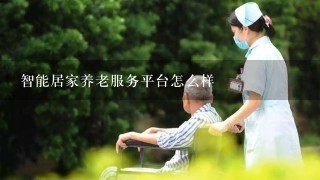 智能居家养老服务平台怎么样