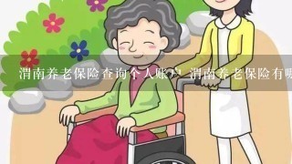 渭南养老保险查询个人账户 渭南养老保险有哪些方法